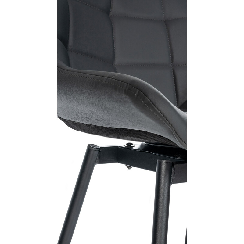 Elegant barstol med smart teknik och lyxig sammetklädsel