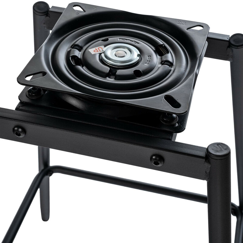 Elegant barstol med smart teknik och lyxig sammetklädsel