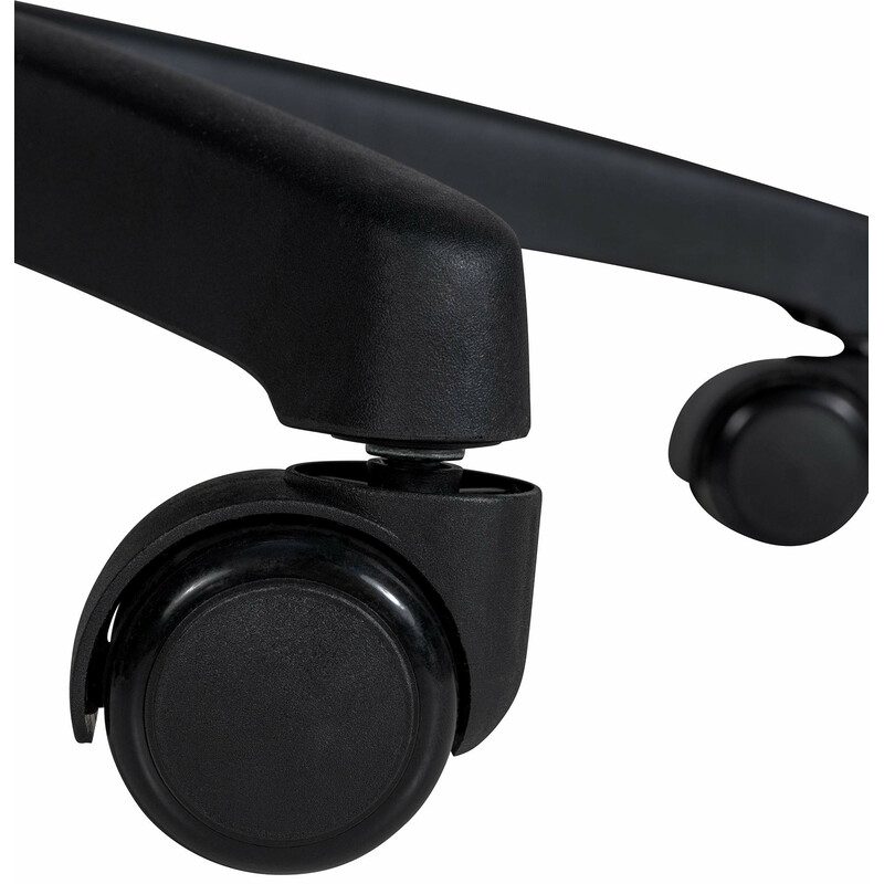 Ergonomisk kontorsstol med justerbart stöd och nättyg