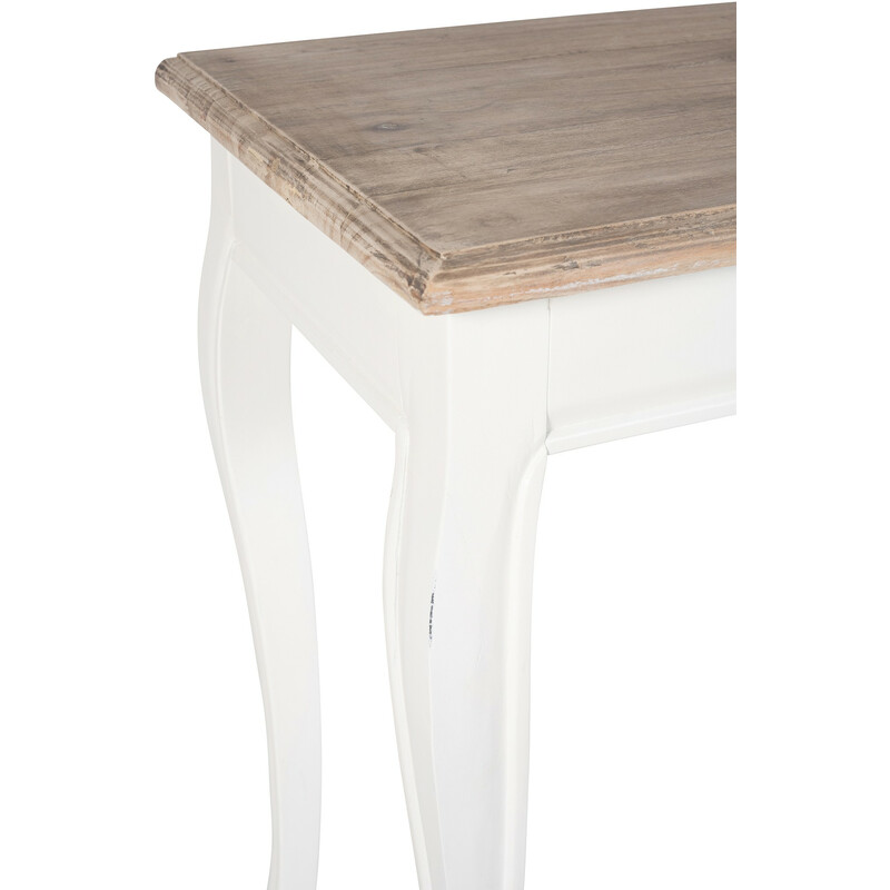 Robust konsolbord i återvunnet almträ med lantlig charm