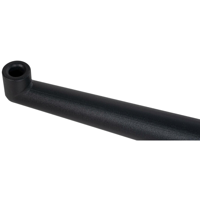 Svart metalliskt fotkryss för kontorsstolar och snurrstolar