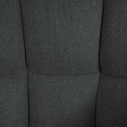 Stilren justerbar barstol med filtklädsel och fotstöd