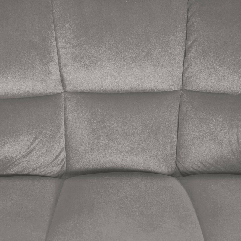 Elegant justerbar barstol i sammet med fotstöd