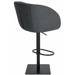 Barstol med filtklädsel och 360° rotation