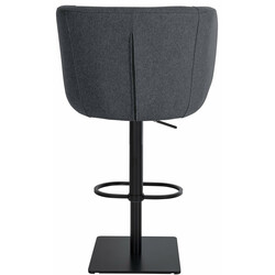 Barstol med filtklädsel och 360° rotation