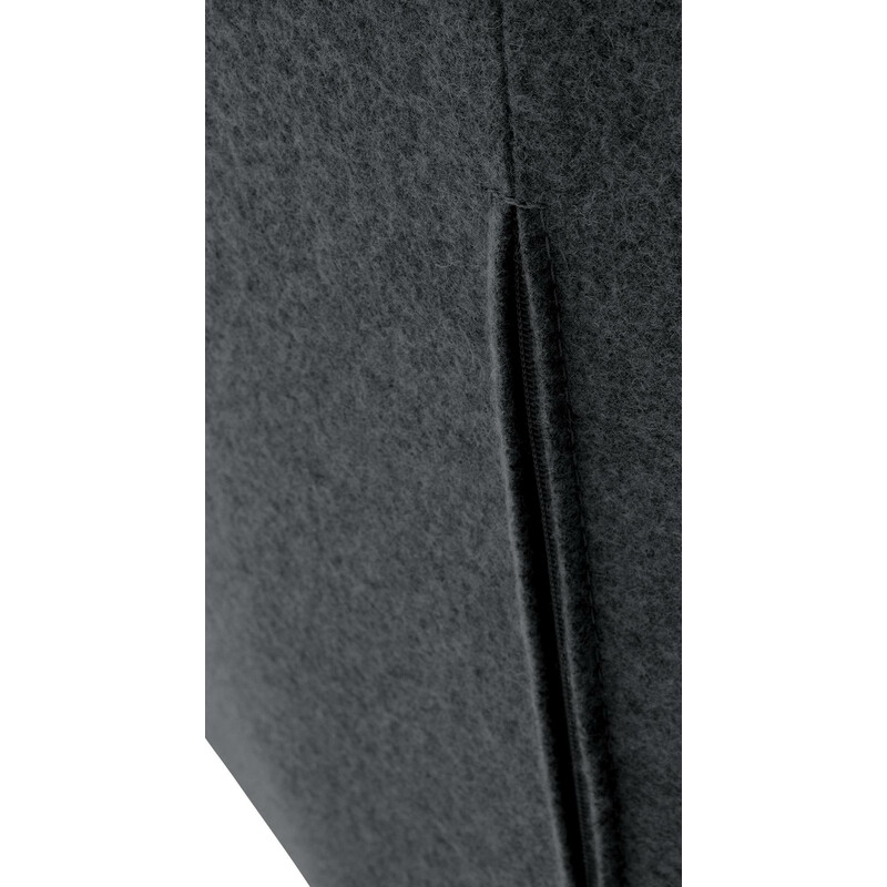 Barstol med filtklädsel och 360° rotation