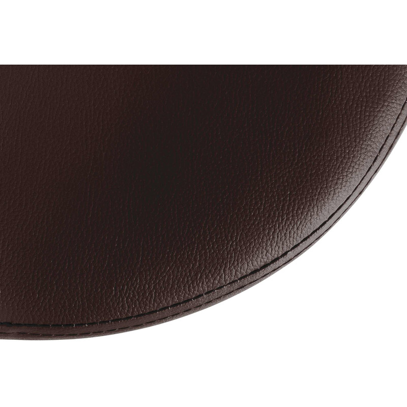 Justerbar barstol i konstläder med roterbart säte