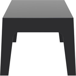 Praktiskt stapelbart trädgårdsbord i UV-beständig plast