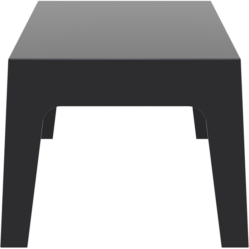 Praktiskt stapelbart trädgårdsbord i UV-beständig plast