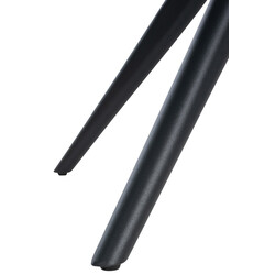 Jules roterande matstol med vaddering och järnram