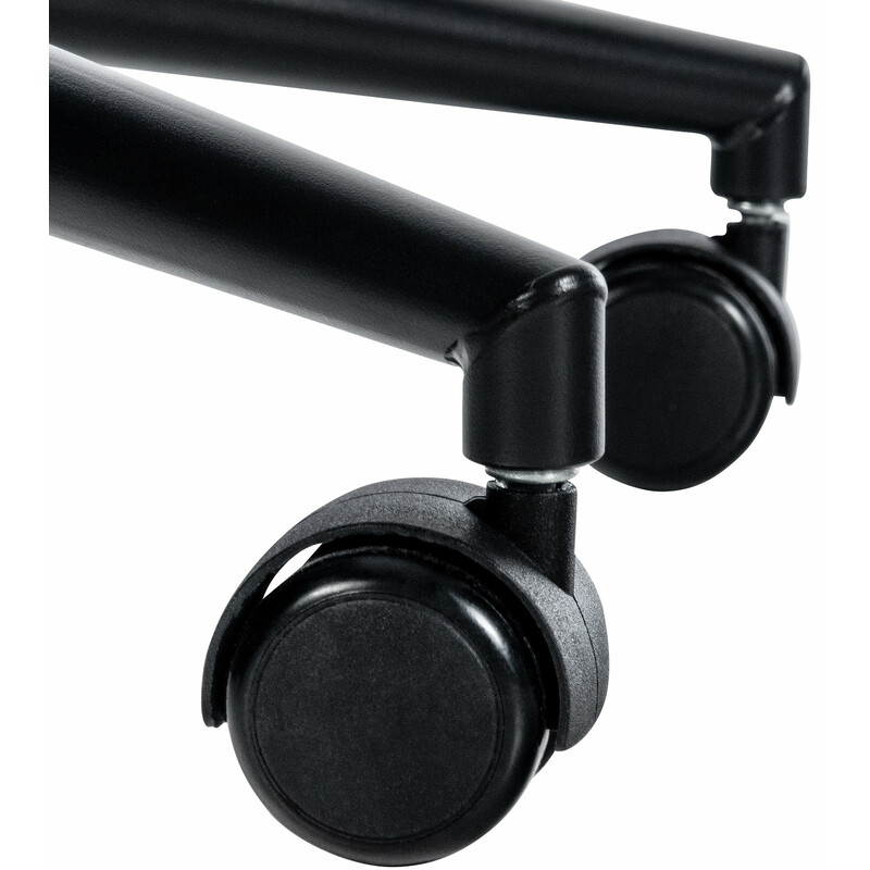 Universell stolram med hjul och höjdjustering