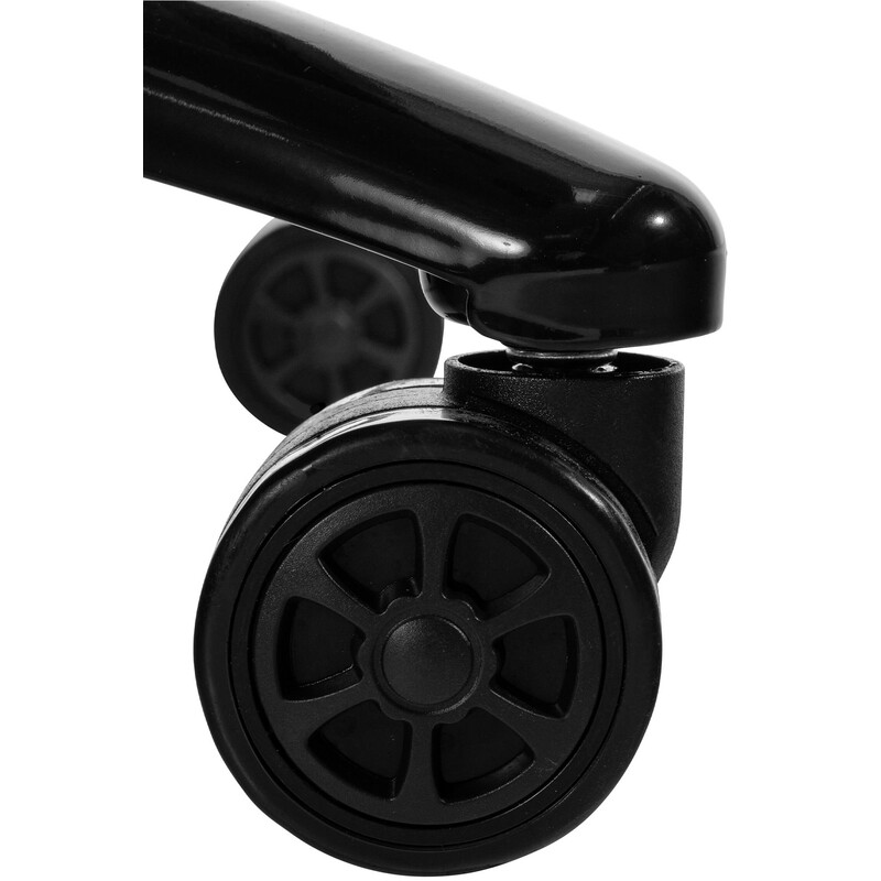 Elegant kontorsstol i äkta läder med justerbar höjd