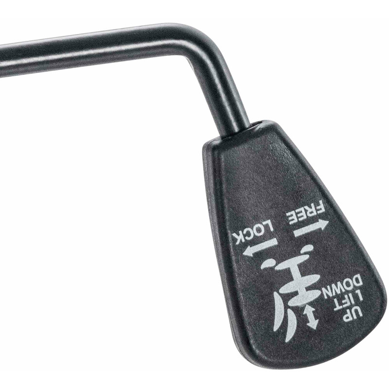 Universell stolsram med justerbar höjd och gungmekanism