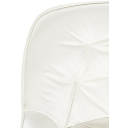 Eleganta barstolar i sammet med mattsvart ram och fotstöd