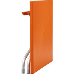 Hållbart hopfällbart bord för utomhusbruk i plast och aluminium