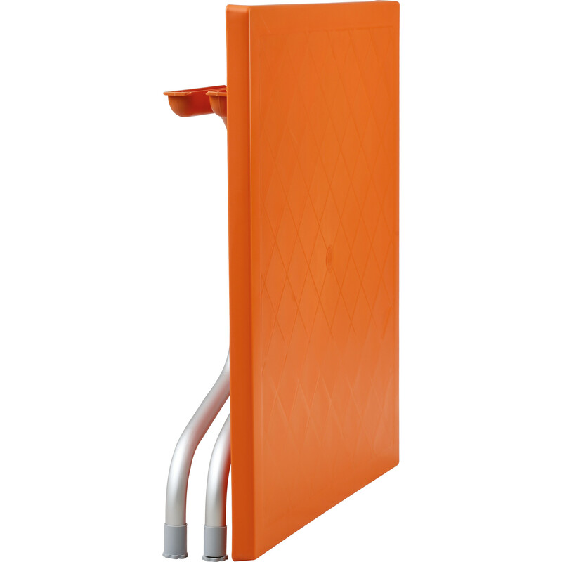 Hållbart hopfällbart bord för utomhusbruk i plast och aluminium