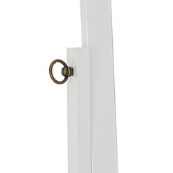 Elegant helkroppsspegel med justerbar lutning och hjul