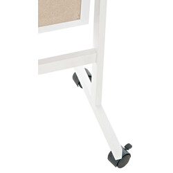 Elegant helkroppsspegel med justerbar lutning och hjul