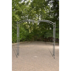 Justerbar rosbåge med hållbar pulverlackering och dekorativa detaljer