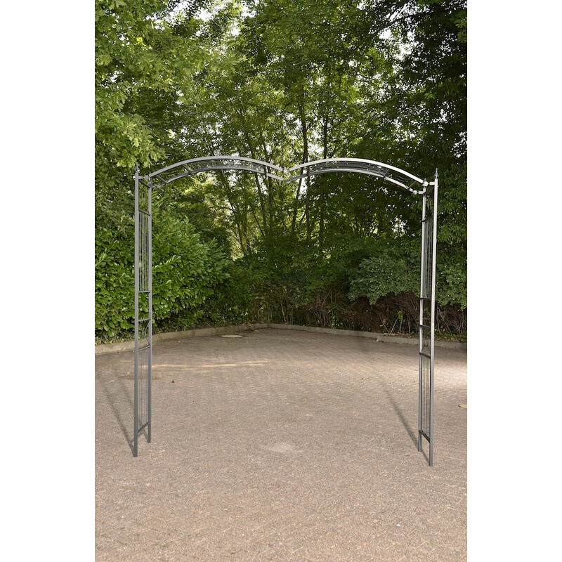 Justerbar rosbåge med hållbar pulverlackering och dekorativa detaljer