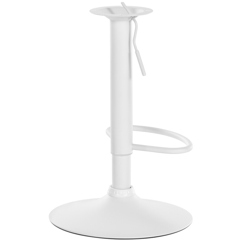 Roterbar och höjdjusterbar barstolsram i tre färger