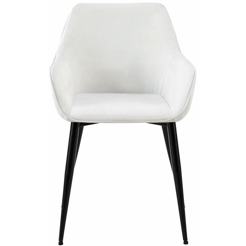 Elegant och bekväm stol med hållbar metallram