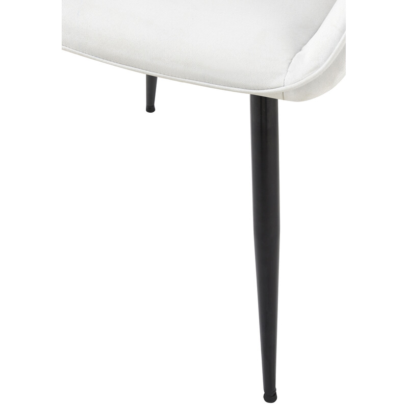 Elegant och bekväm stol med hållbar metallram