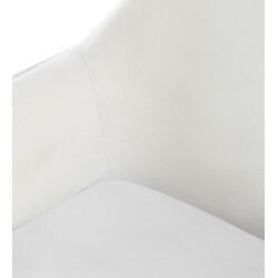 Elegant och bekväm stol med hållbar metallram