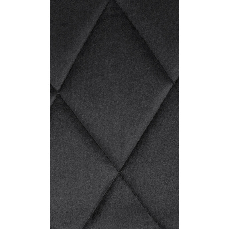 Elegant justerbar barstol i sammet med metallram