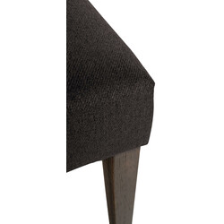 Eleganta matstolar med hög rygg och sammetstyg