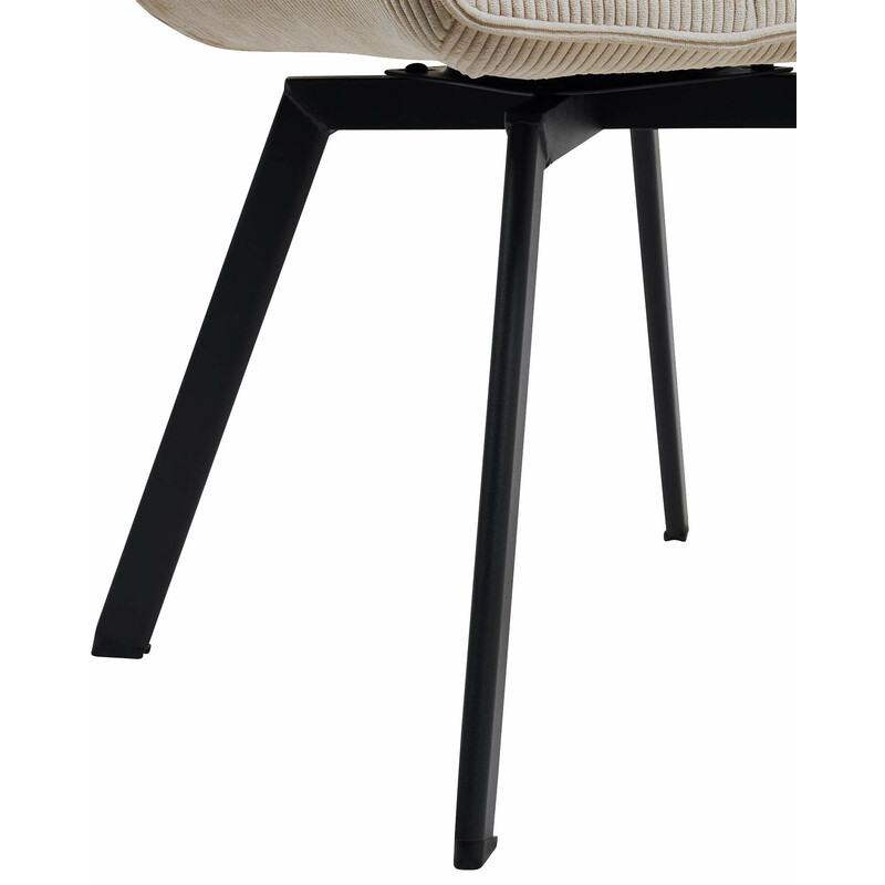 Modern och bekväm matstol med vridbar sits