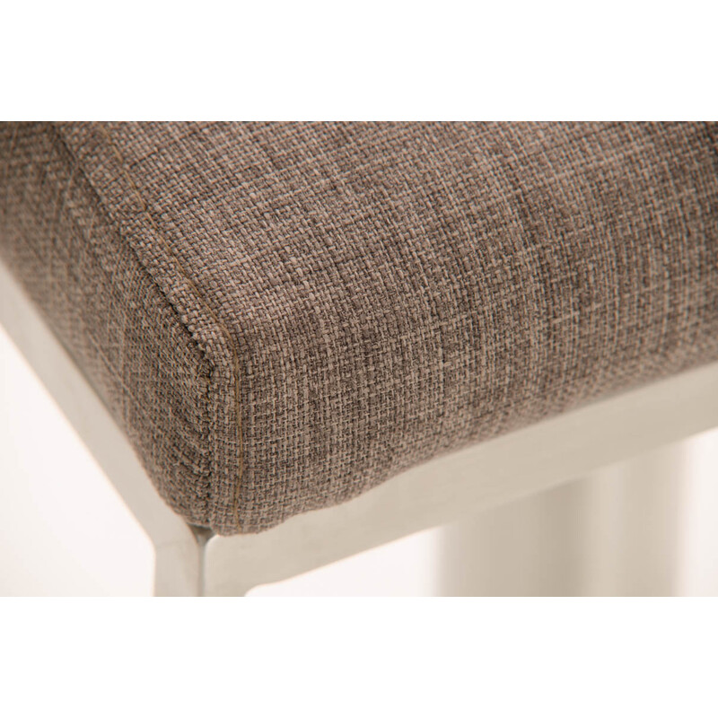 Roterbar och höjdjusterbar barstol utan armstöd