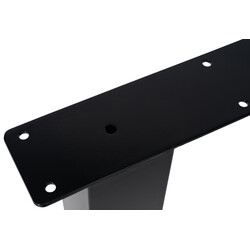 Stilrent och mångsidigt bordsstativ i pulverlackerat stål