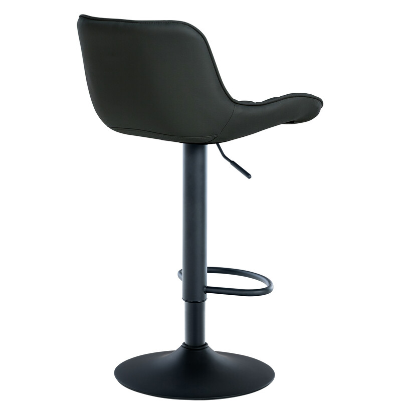 Eleganta justerbara barstolar med vadderad sits och ryggstöd