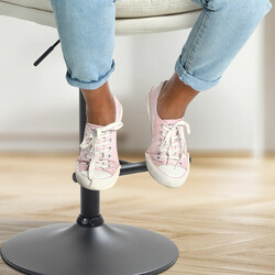 Modern justerbar barstol med bekväm vadderad sits