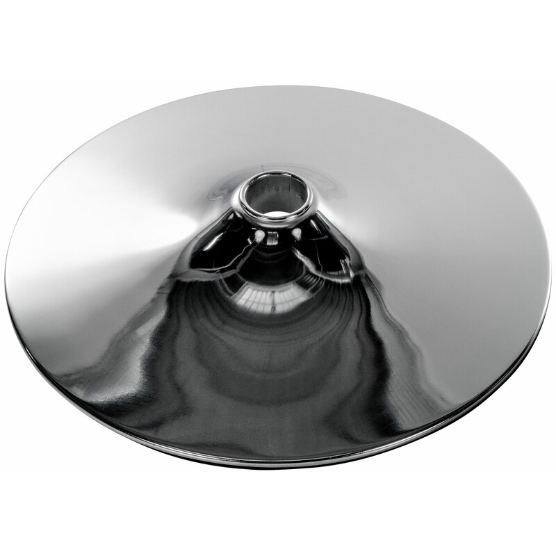 Golvstöd i krom eller svart för justerbara barstolar