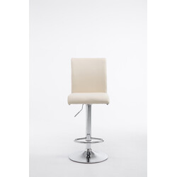 Justerbar barstol med hög rygg och svängbar sits