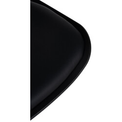 Höjdjusterbara barstolar i konstläder med 360 graders rotation