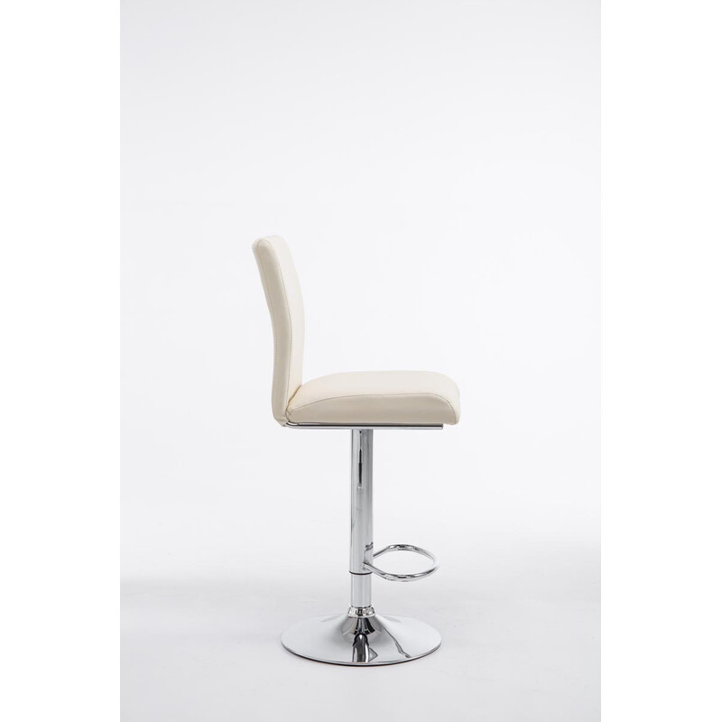 Justerbar barstol med hög rygg och svängbar sits