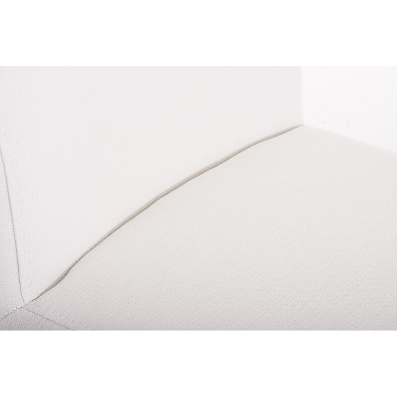 Bekväm och stilren barstol med ryggstöd i rostfritt stål