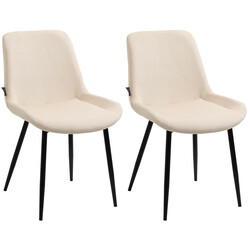 Victoria matstolar i sammet - set om 2 st