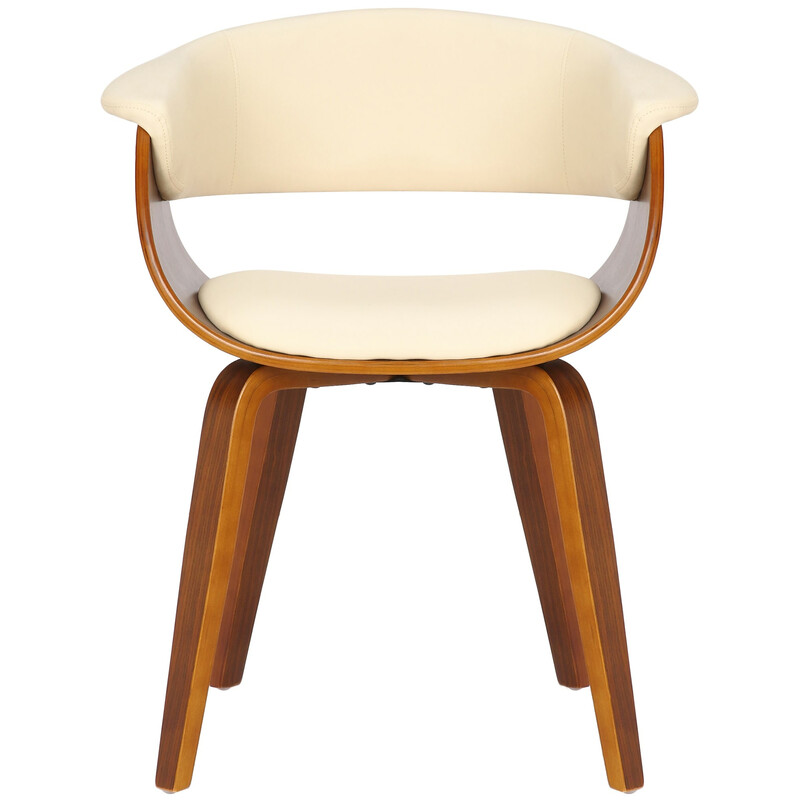 Bruce matstolar i böjt trä och konstläder