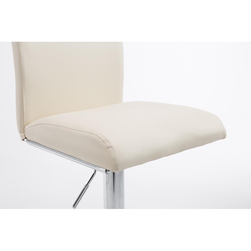 Justerbar barstol med hög rygg och svängbar sits