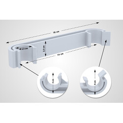 Stolkoppling för stabila rader och formationer inomhus/utomhus