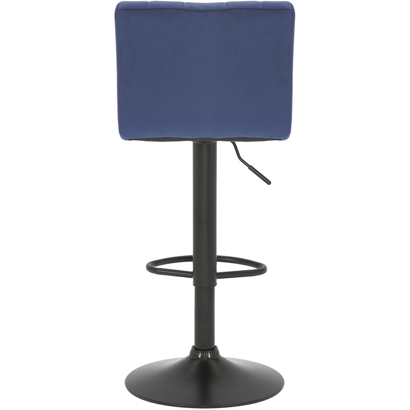 Eleganta svängbara barstolar i sammet med justerbar höjd