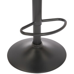 Eleganta svängbara barstolar i sammet med justerbar höjd