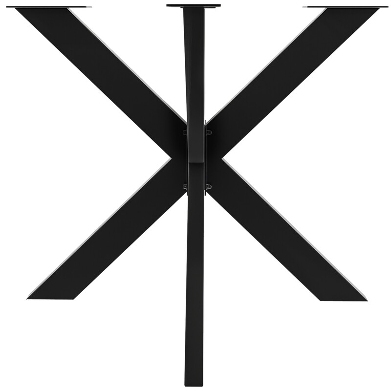 Robusta bordsben i metall för modern och industriell design