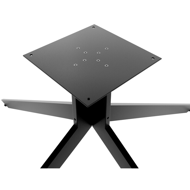 Industriellt bordsstativ i pulverlackerat stål, justerbar och hållbar