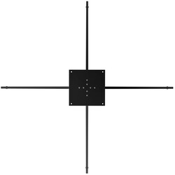 Industriellt bordsstativ i pulverlackerat stål, justerbar och hållbar