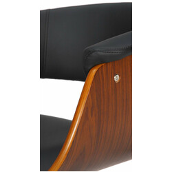 Elegant barstolsuppsättning med vridbar sits och höjdjustering